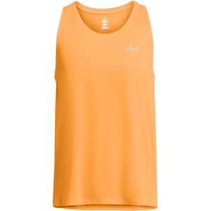 T-shirt Under Armour Streaker sans manches orange - XL pas cher