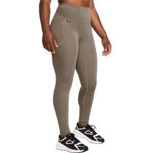 Comparateur de prix : Under Armour Women's UA Motion Full-Length Leggings Taupe Dusk/Black M Pantalon de fitness