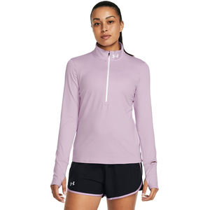 Comparateur de prix : Under Armour Sweatshirt 1/2 zip femme Qualifier violet L