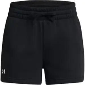 Under Armour - Women's Rival Fleece Short - Pantalon de jogging taille M - Regular, noir