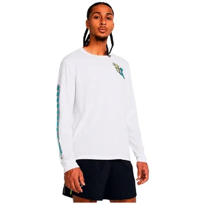 Under Armour Run Everywhere Top De Course Hommes - Blanc , Bleu, Taille M