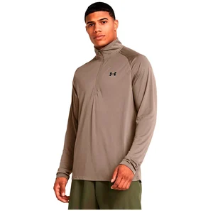 Under Armour UA Tech 2.0 1/2 Zip marron M pas cher