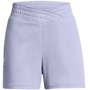 Under Armour - Women's Rival Terry Short - Short taille L, violet