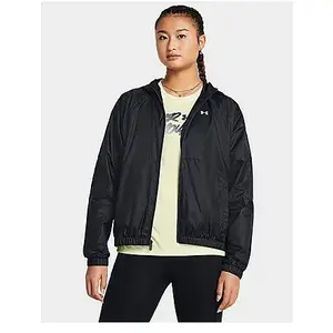 Under Armour Warmup Tops UA Rival Sport Windbreak Jkt - Black, Black L pas cher
