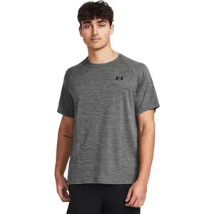 Comparateur de prix : Under Armour - Tech Textured S/S - T-shirt technique taille S, gris