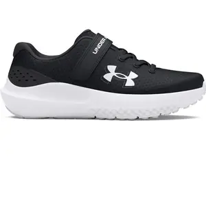 Comparateur de prix : Chaussures Under Armour Pre-School Surge 4 AC noir blanc enfant - 34