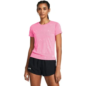 Under Armour Maillot Launch Splatter rose S pas cher