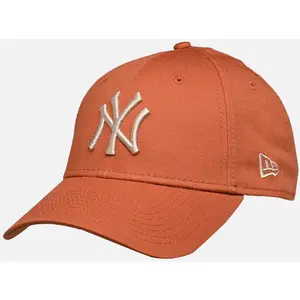 Comparateur de prix : Casquette homme - NEW ERA - Orange rouille - Logo Yankees - Visière courbée