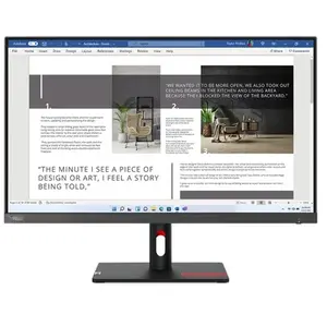 Comparateur de prix : Lenovo ThinkVision S27I-30 27" LED Full HD 6 ms Gris 63DFKAT4EU