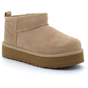 Classic Ultra Mini Platform sand (GS), UGG, Bottes, en beige, taille: 36 pas cher