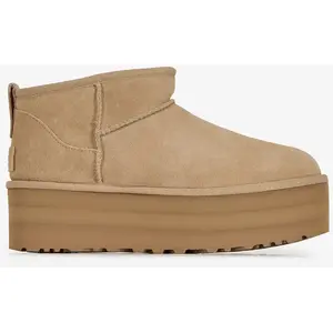 UGG Classic Ultra Mini Platform Boots Femme - Beige, Beige 40