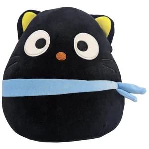 Jazwares Squishmallows - Peluche Sanrio Core Chococat Blue Ribbon 25 cm