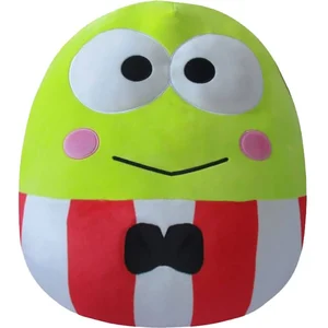 Jazwares Squishmallows - Peluche Sanrio Core Keroppi Red Striped Suit 25 cm pas cher