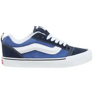 Vans - Knu Skool - Baskets taille 12, bleu/blanc pas cher