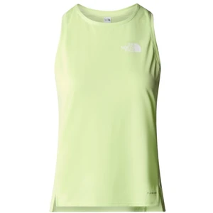 T-shirt The North Face Sunriser sans manches jaune lime femme - L pas cher