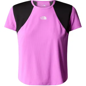THE NORTH FACE Lightbright T-Shirt Violet Crocus/TNF Black L pas cher