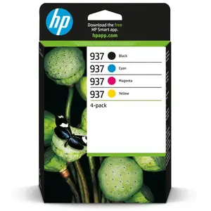 Comparateur de prix : HP 937 Pack de 4 Cartouches d Encre Authentiques CMJN