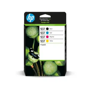 Comparateur de prix : Cartouche d encre Hp 937 Pack de 4 Cartouches d encre authentiques
