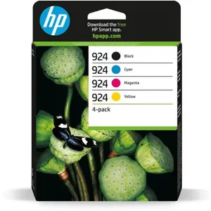 Comparateur de prix : Hp 924 pack 4 cartouches couleurs pour imprimante jet d'encre 6C3Z1NE
