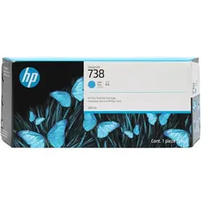 Comparateur de prix : HP 738 - cyan - original - DesignJet - cartouche d'encre