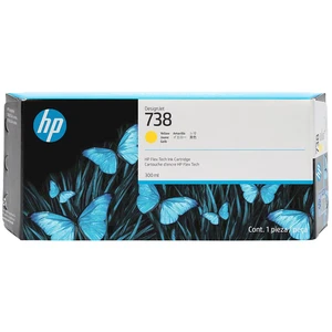 Comparateur de prix : HP 738 - jaune - original - DesignJet - cartouche d'encre