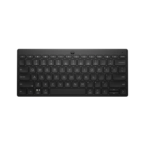 HP Clavier Bluetooth - AZERTY - Multi-Dispositifs - Noir Blanc - Clavier sans Fil - Compact pas cher