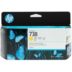 Comparateur de prix : HP 738 - jaune - original - DesignJet - cartouche d'encre