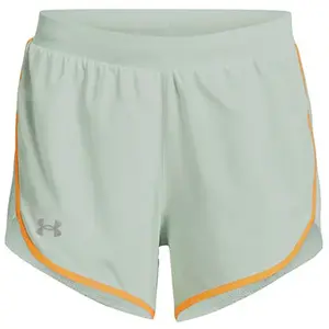 Under Armour Fly-By Elite 3in Shorts Femmes - Vert , Orange, Taille M pas cher