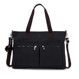 Kipling Fourre Tout Natalie Black Tonal Noir Grand Femme 100% Polyamid...Vendu parkipling