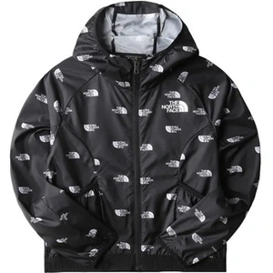 Pull enfant The North Face - Coupe Vent junior - noir pas cher