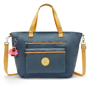 Kipling Sac Marin Isaac Nocturnal Grey Wb Bleu Grand Femme 100% Polyam... pas cher