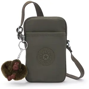 Kipling Sac Téléphone Tally Field Green Vert Petit Femme 100% Polyamid...Vendu parkipling