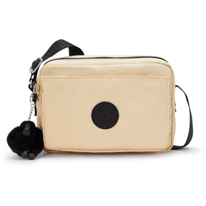 Kipling Sac Bandoulière Abanu M Eager Beige Standard Femme 100% PolyamideVendu parkipling
