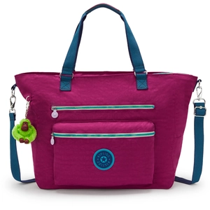 Kipling Sac Marin Isaac Purple Fig Wb Mauve Grand Femme 56% Recycled P... pas cher