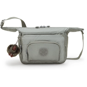 Kipling Sac Bandoulière Erica S Moon Grey Metallic Vert Petit Femme 10...Vendu parkipling