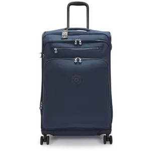 Comparateur de prix : Kipling Bagages À Roulettes New Youri Spin M Blue Bleu 2 Standard Femme 100% Polyamide