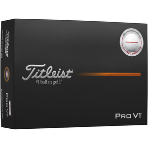 Titleist Balles de golf Pro V1 25 Performance Align - Lot de 12, blanc...
