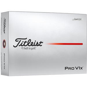 Titleist Titleist Ball 25 Pro V1X "numéro spécial" 12PK