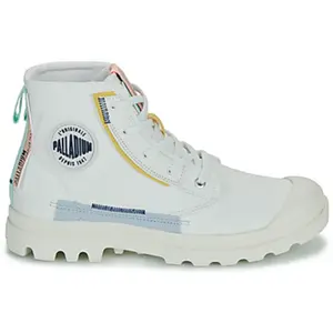Comparateur de prix : Palladium Pampa Underlayer - Chaussures lifestyle femme Star White 37
