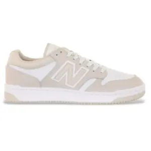 New Balance - Baskets New Balance Beiges Et à Lacets Blancs - Beige 40,5 pas cher