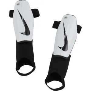 Nike Shin Guard Y NK Chrg Grd Su23, White/Black/Black, DX4610-100, S pas cher