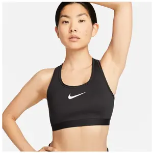 Comparateur de prix : Nike DX6815-010 W NK DF SWSH HGH SPT Bra Sports Bra Femme Black/Iron Grey/White Taille XLA-B