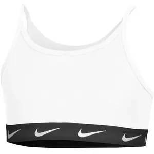 Brassière de sport Nike One pour fille - Blanc S FD2276-100 pas cher
