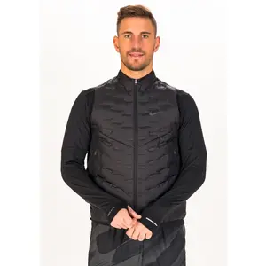 Nike Aeroloft Gilet - Black, Black L pas cher