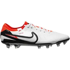 Nike Crampons Tiempo Legend 10 Elite Fg Ready blanc 47