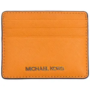 Comparateur de prix : Porte-cartes - MICHAEL KORS - 35H6GTVD7L - Cuir 100% - Orange - 10x8 cm