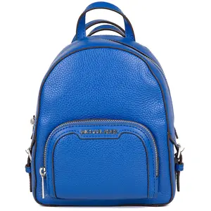 Michael Kors - Sac à dos Mini en Cuir Jaycee bleu electrique - 18x22x8... pas cher