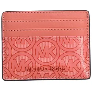 Porte-cartes - MICHAEL KORS - 35S2T2JD3C - Cuir - Rose - 10 cm x 8 cmVendu parspartoo