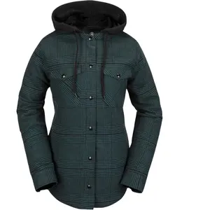 Volcom Veste Insulated Flannel Balsam bleu SVendu paramazon