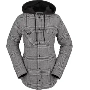 Volcom Veste Insulated Flannel gris S pas cher